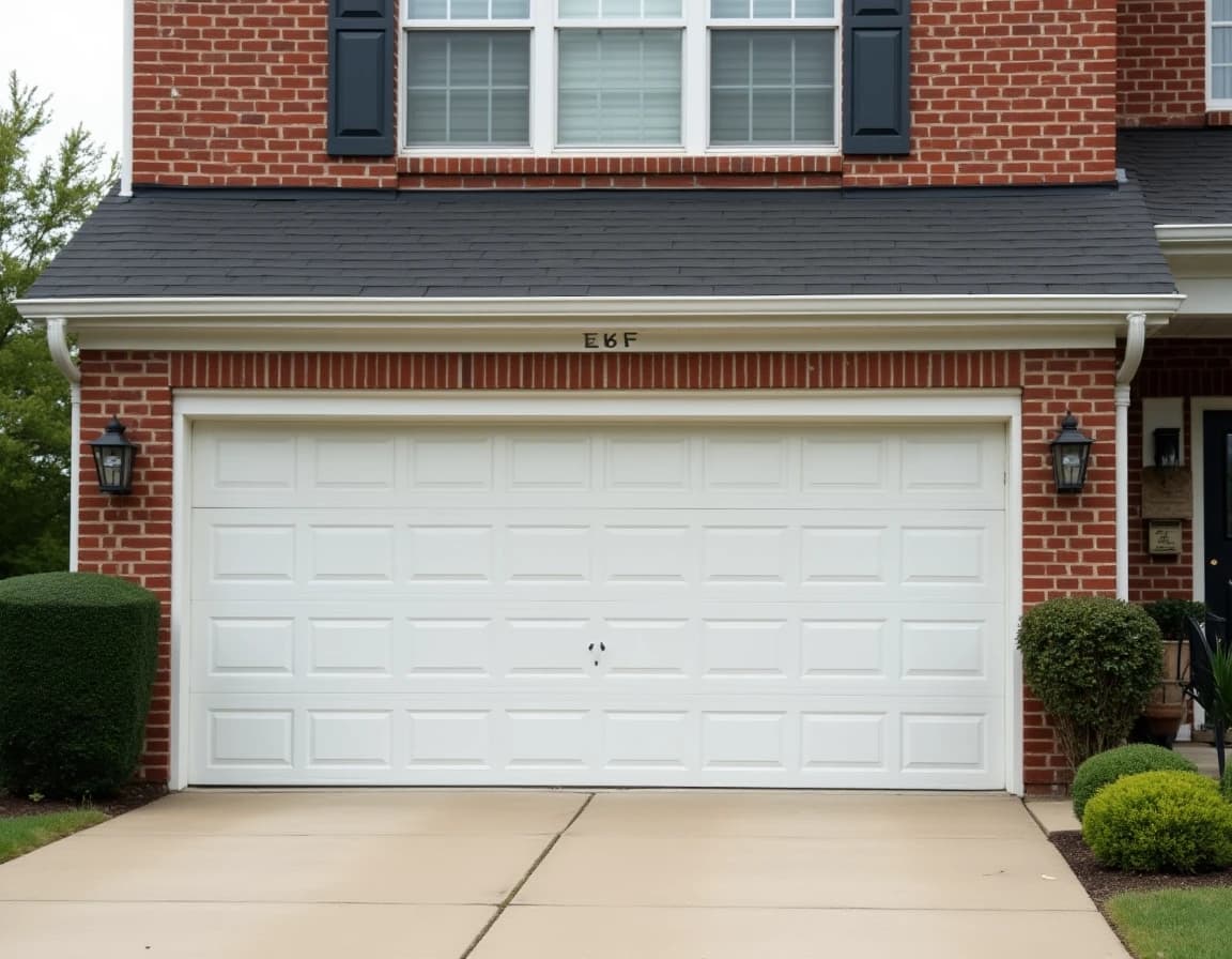 After: Contemporary black door