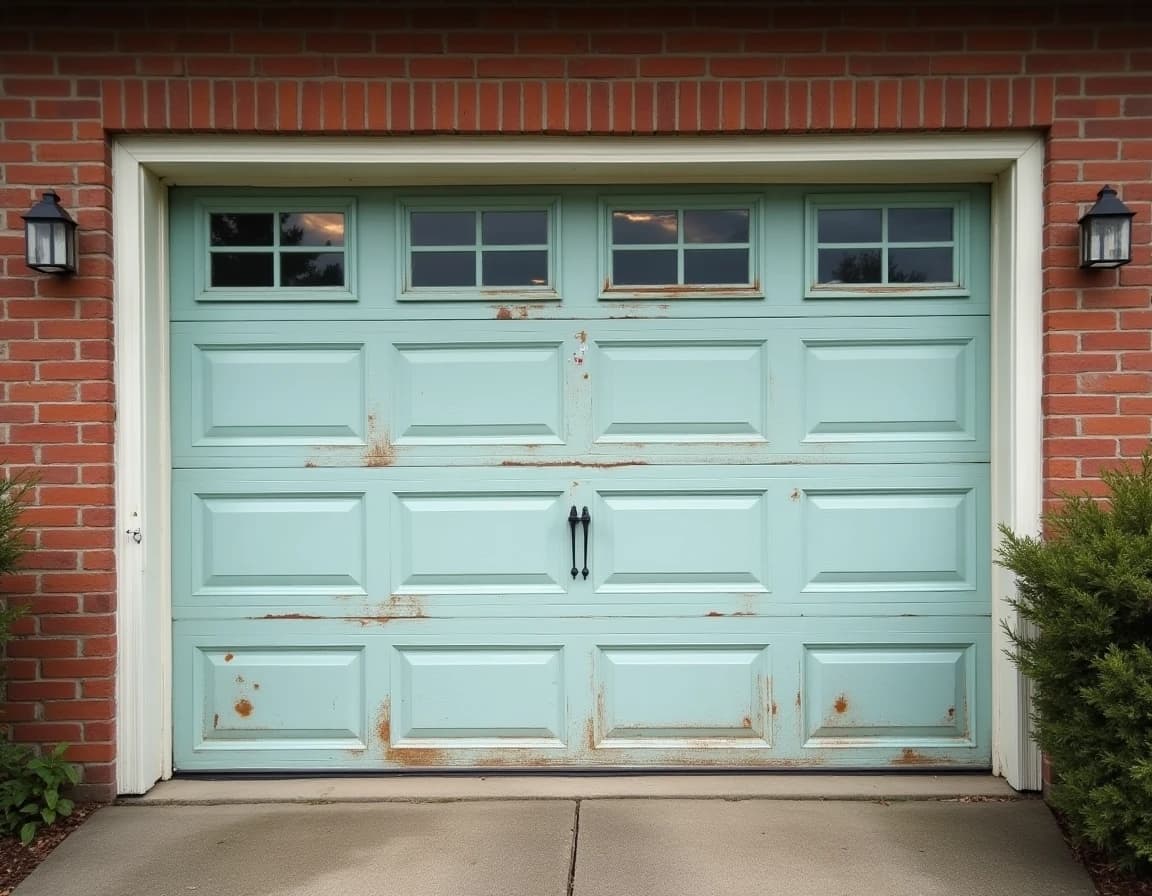 Before: Contemporary black door